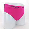 plain color teen girls underwear customize private logo soft cotton spandex briefs