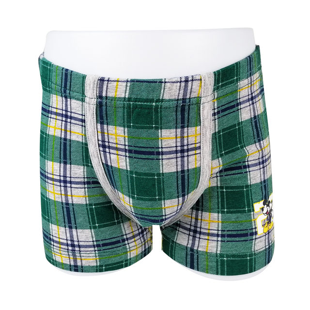 customize private logo all over print knitt cotton spandex kids underwear