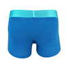 jacquard logo wide elastic fashion palin color men boxer shorts trunk