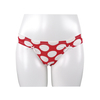 sexy all over print lovely girls thongs g-string lingerie cotton spandex