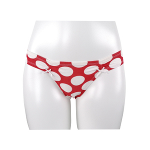 sexy all over print lovely girls thongs g-string lingerie cotton spandex