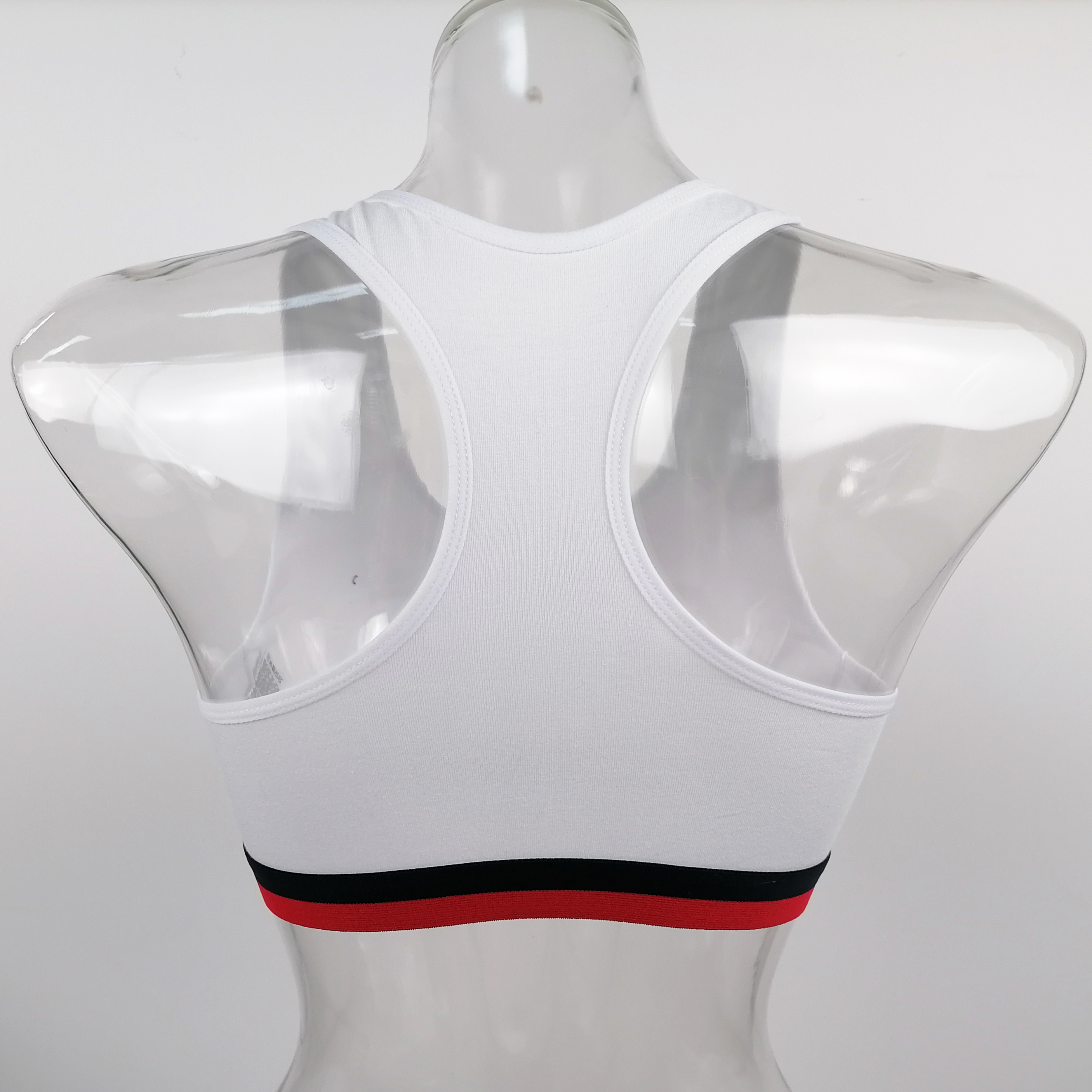plain color jacquard logo wireless yoga ladies sportsbra lingerie