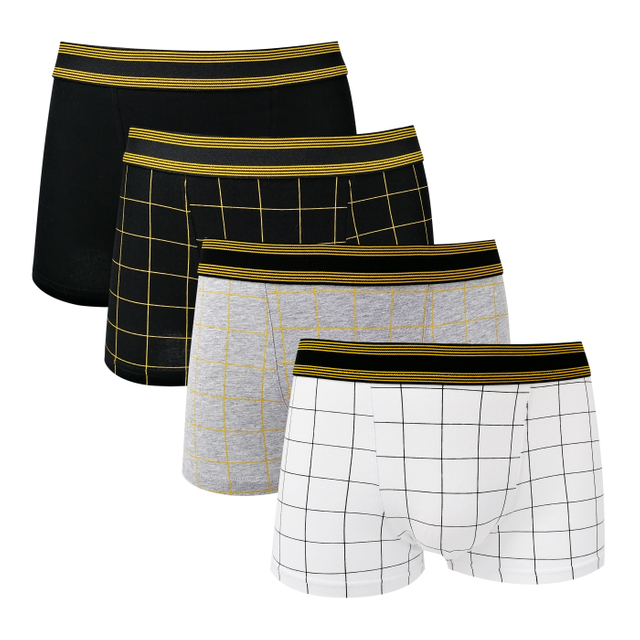 CK2010 OEM customize print cotton spandex men underwear boxers shorts wholesale