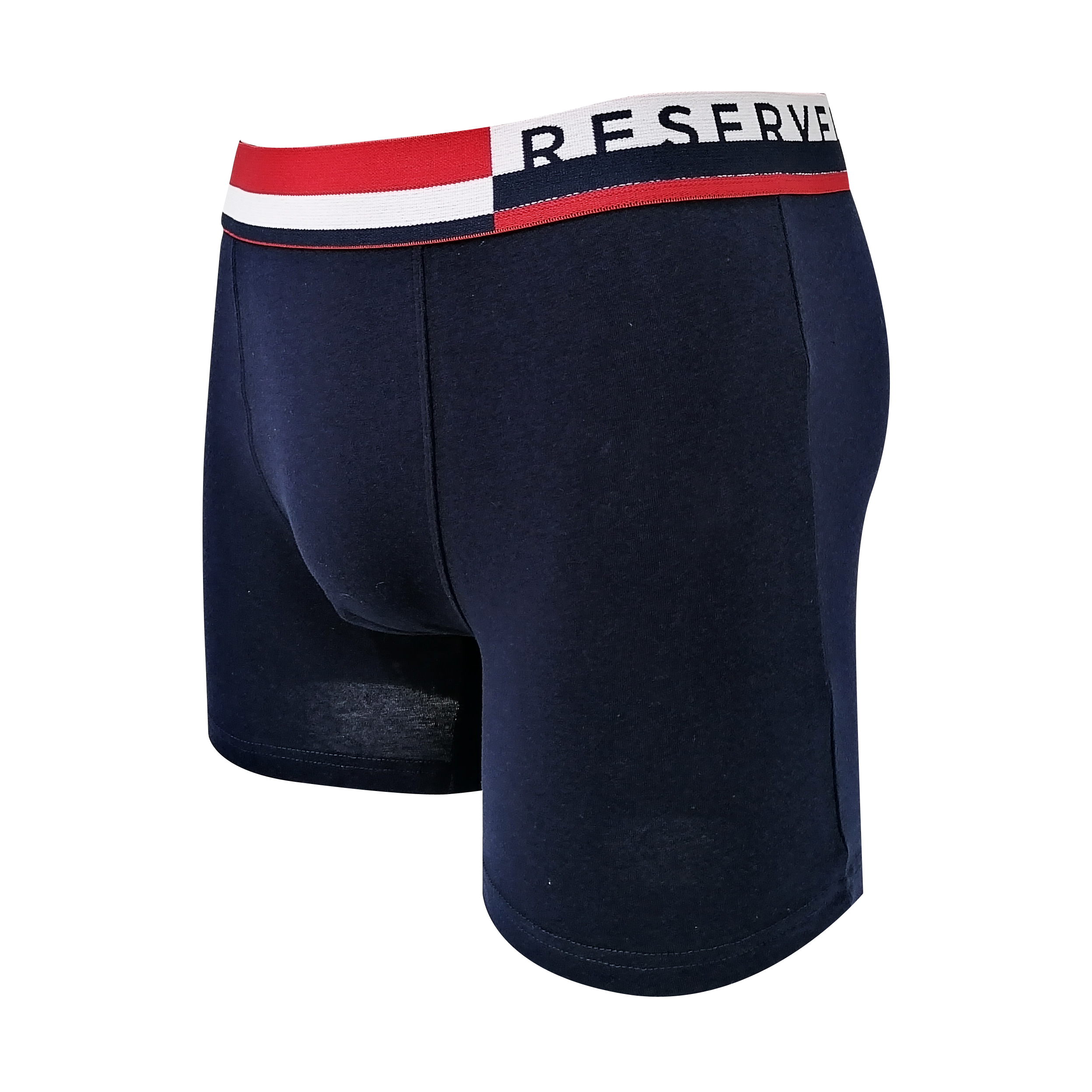 CK2008 plain color cotton spandex fabric long length men underwear boxers