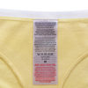 women thongs cotton spandex plain color customize color stitch label
