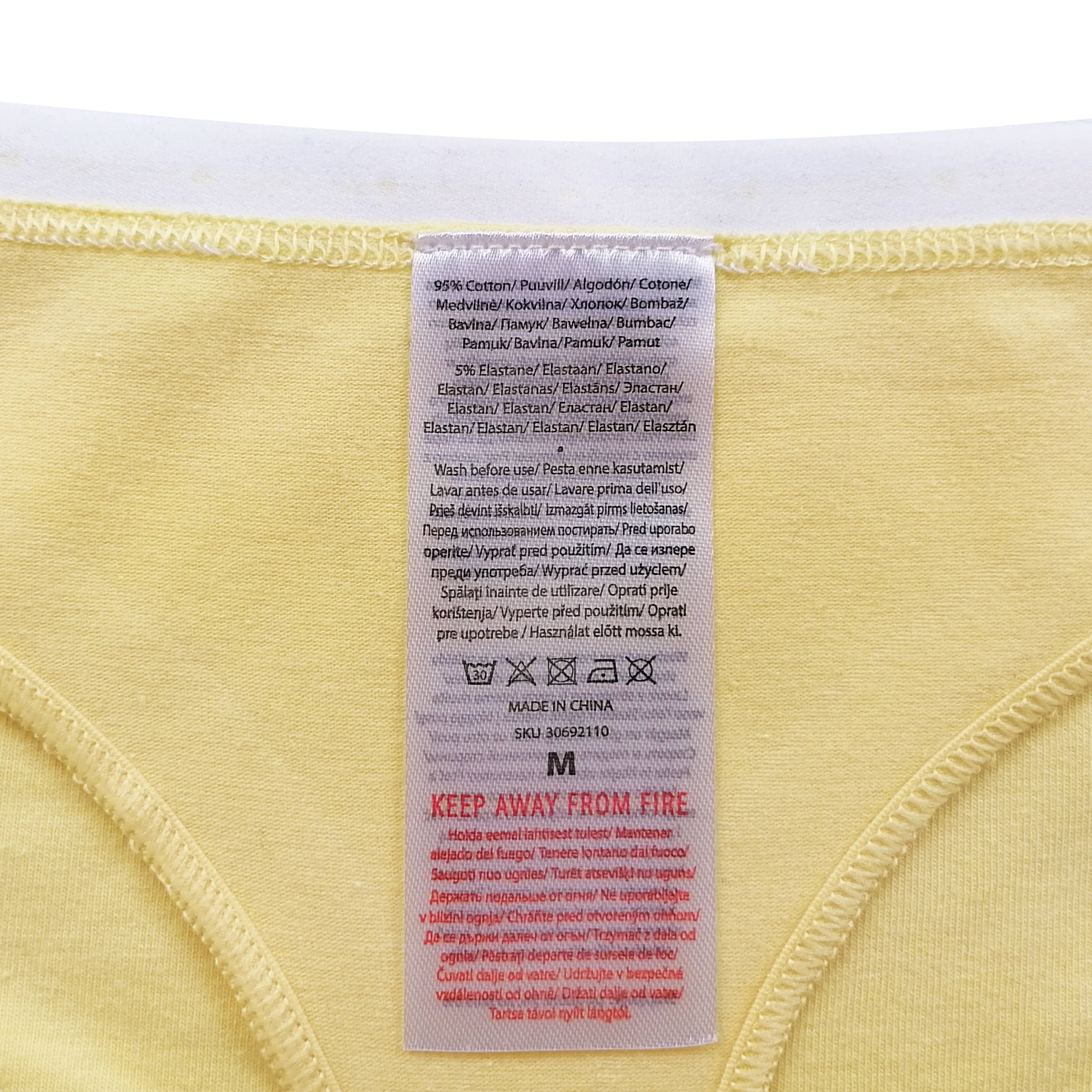 women thongs cotton spandex plain color customize color stitch label