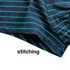 Wholesale customize private logo striped print cotton men boxers shorts