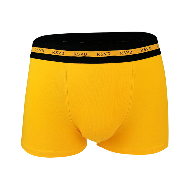fashion color customize logo cotton elastane knitt men underwear shorts