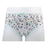 100%cotton baby underwear kids briefs panties all over print lace design