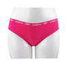sports lingerie cotton spandex plain color jacquard logo women panties