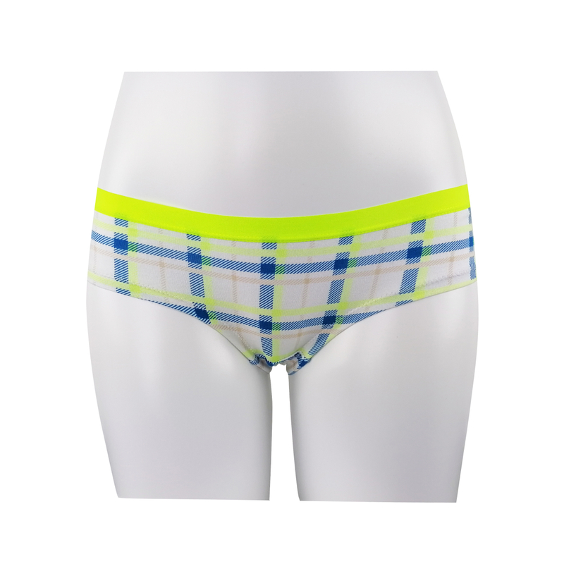 all over print women bikini ribbon label ladies underwear