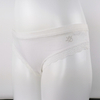 plain color women panties customize small logo print cotton fabric