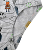 customize cartoon print little kids briefs boys underpants cotton spandex
