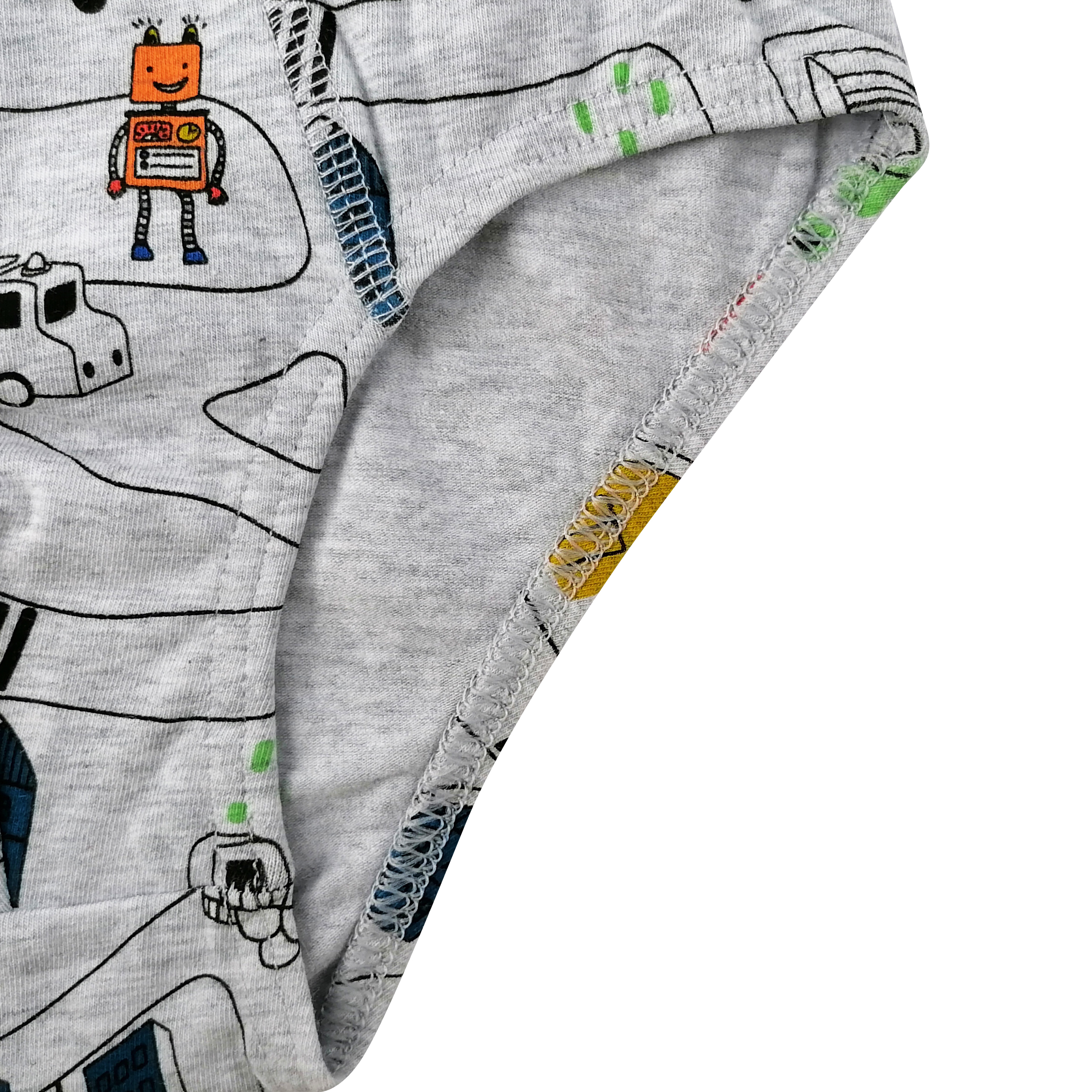 customize cartoon print little kids briefs boys underpants cotton spandex