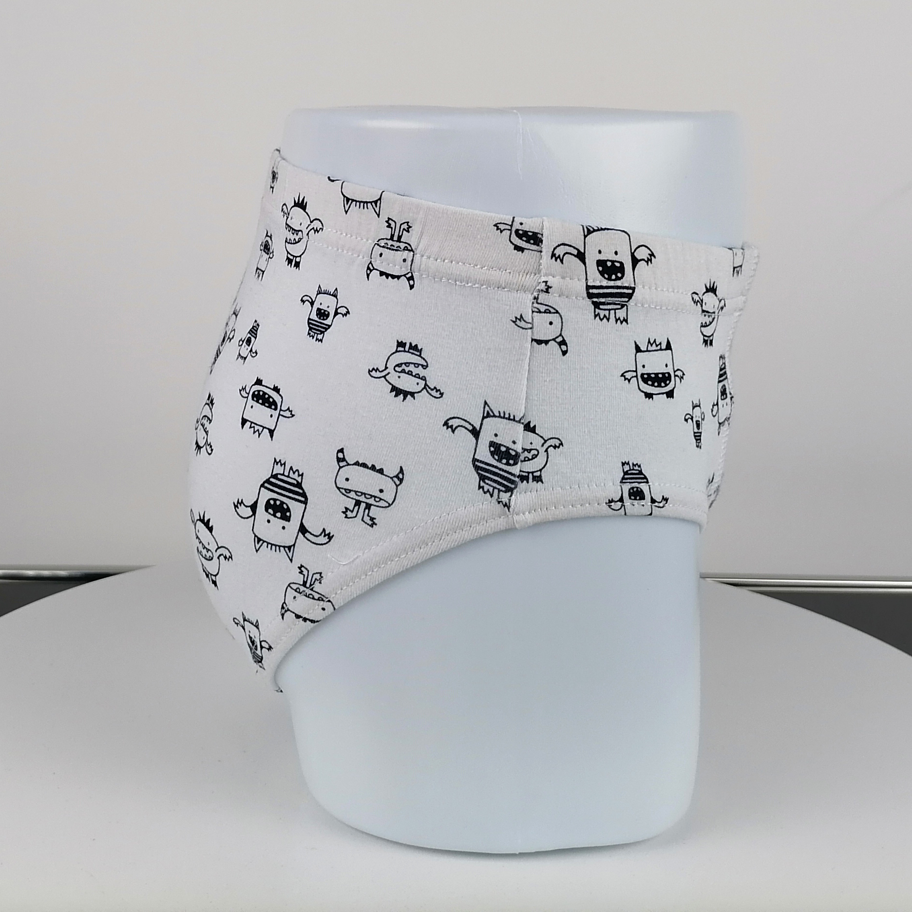 all over print boys briefs cotton spandex OEM ODM kids underwear