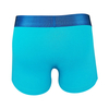 shinny elastic waistband fashion plain color short length men boxer short