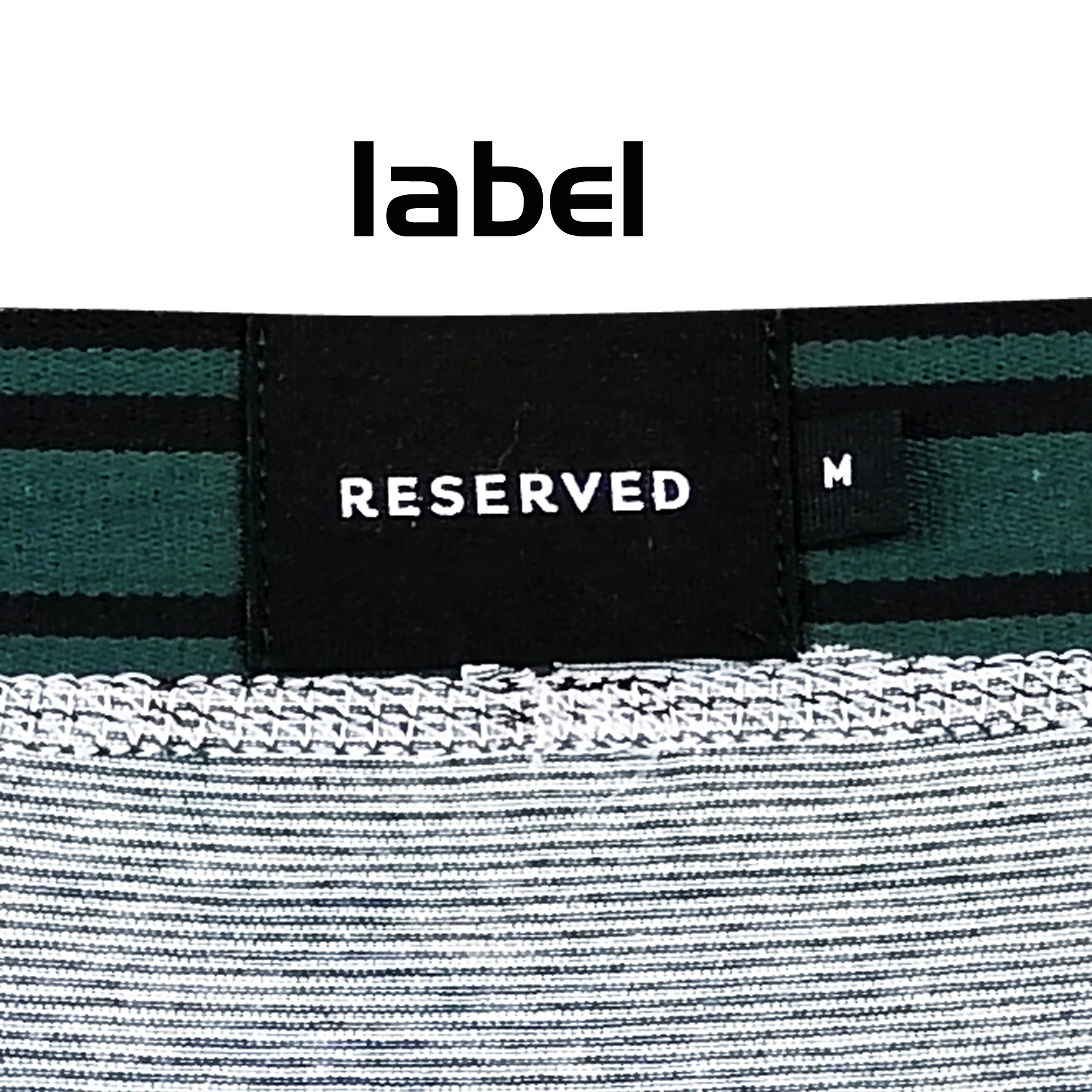 OEM ODM customized all over strip print breathable cotton spandex men underwear trunk