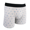 customize all over print soft cotton spandex long length men boxers shorts