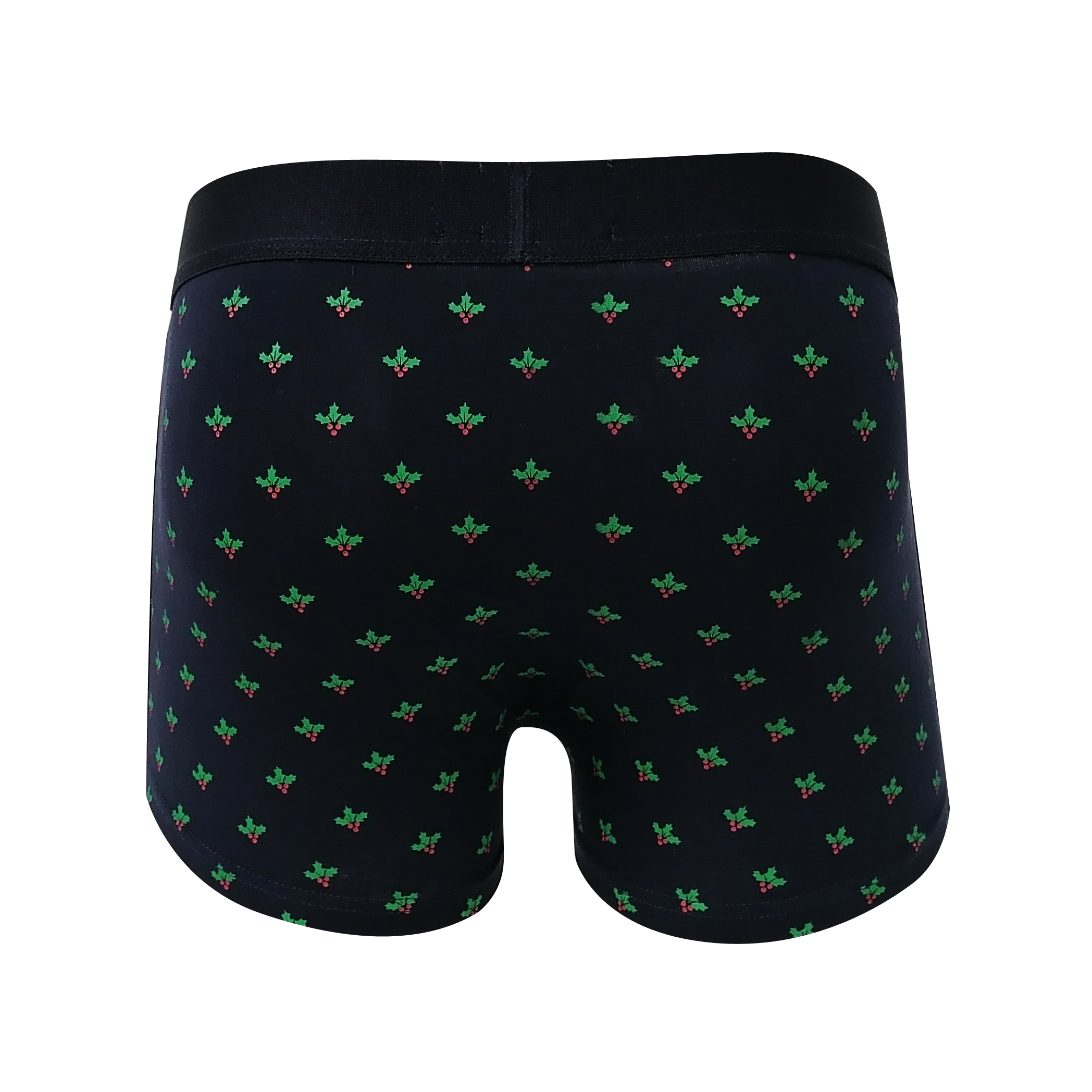 CK 2005 customize Christmas style all over print men boxers briefs cotton fabric