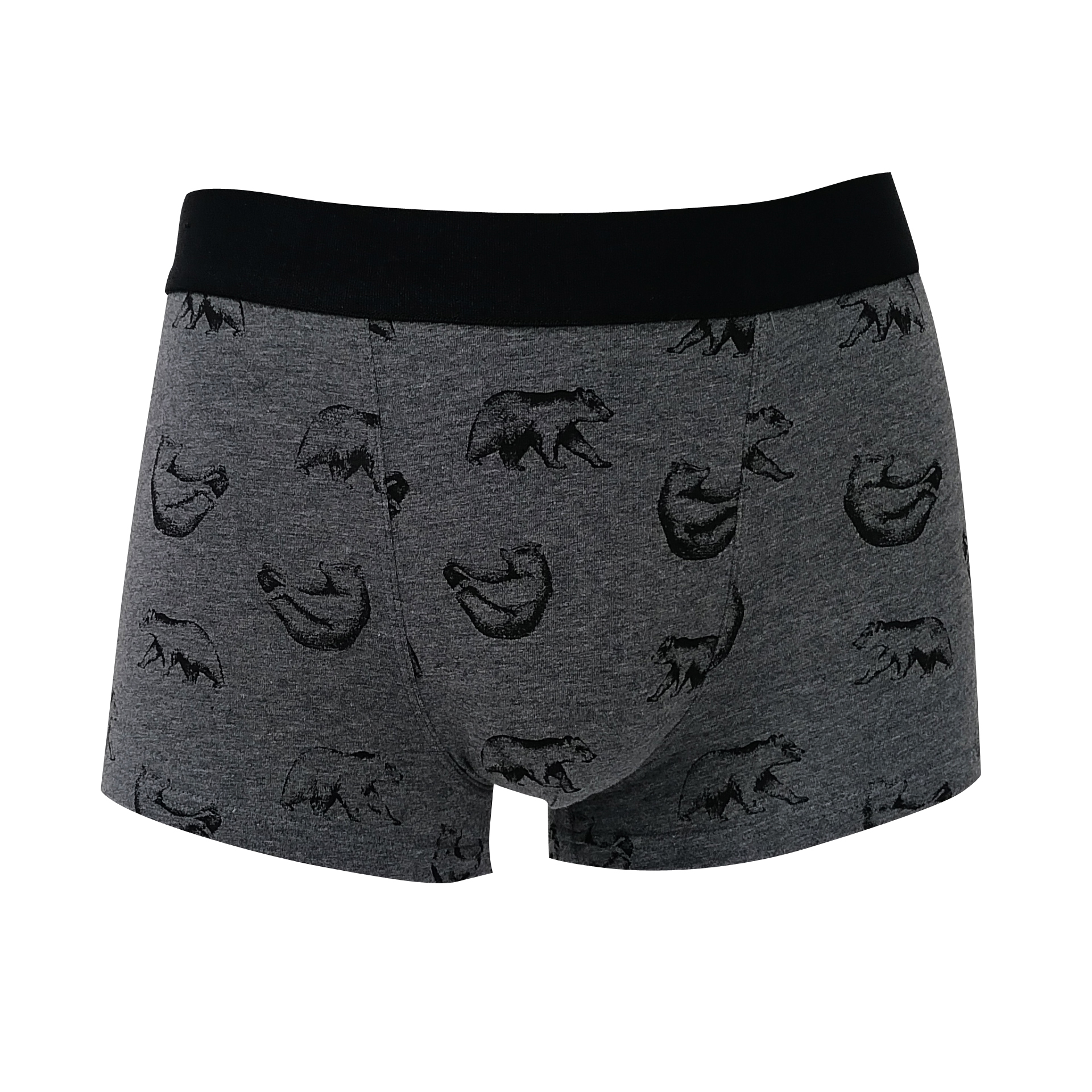 CK2002 Cotton Elastane Customize All over Print Men Boxers Shorts Underwear