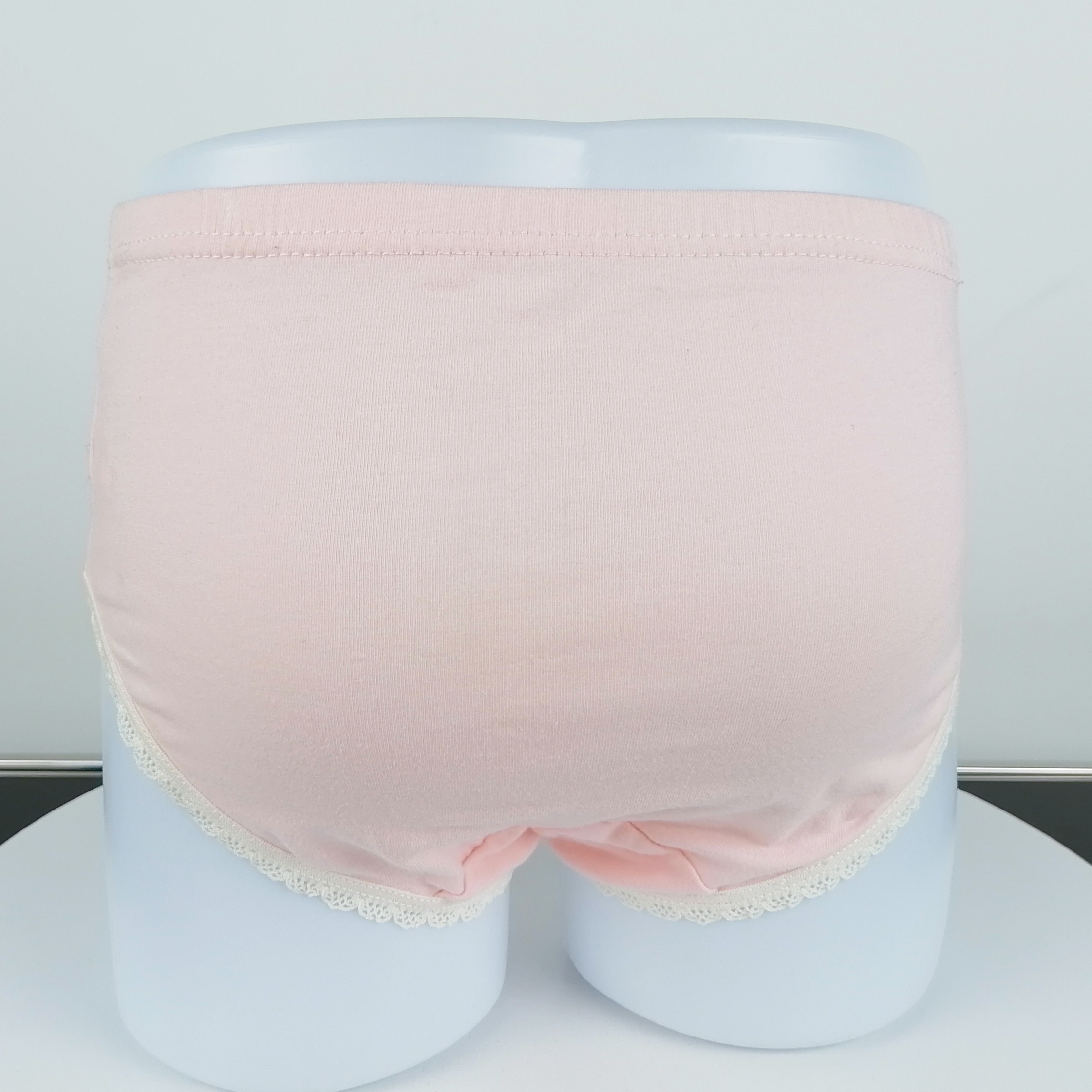 G2002 cute cartoon print lace elastic 100%pure cotton little girls underwear briefs