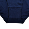 Lady bikini plain color cutomize logo cotton spandex women underwear