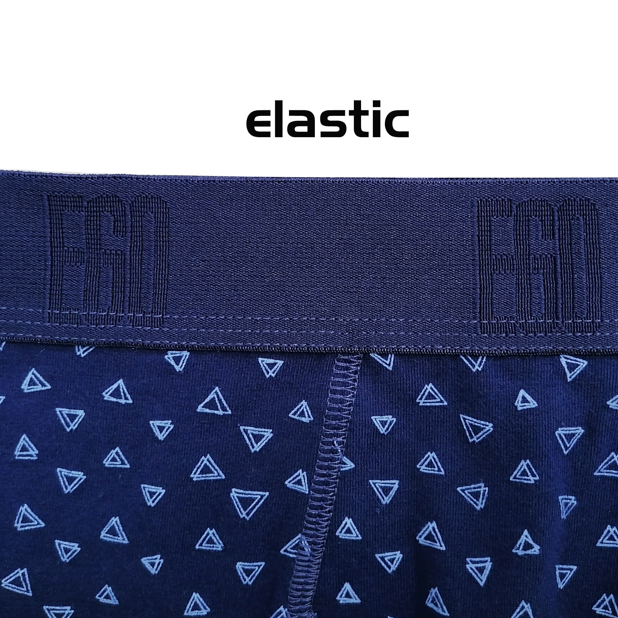 men underwear long length customize all over print cotton spandex boxers shorts