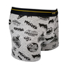 customized all over private print comfort cotton men underwear boxers shorts