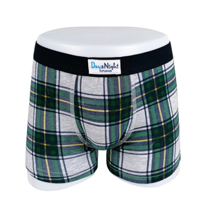 OEM ODM all over print woven main label cotton elastane boys boxers underwear