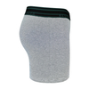 OEM ODM customized all over strip print breathable cotton spandex men underwear trunk