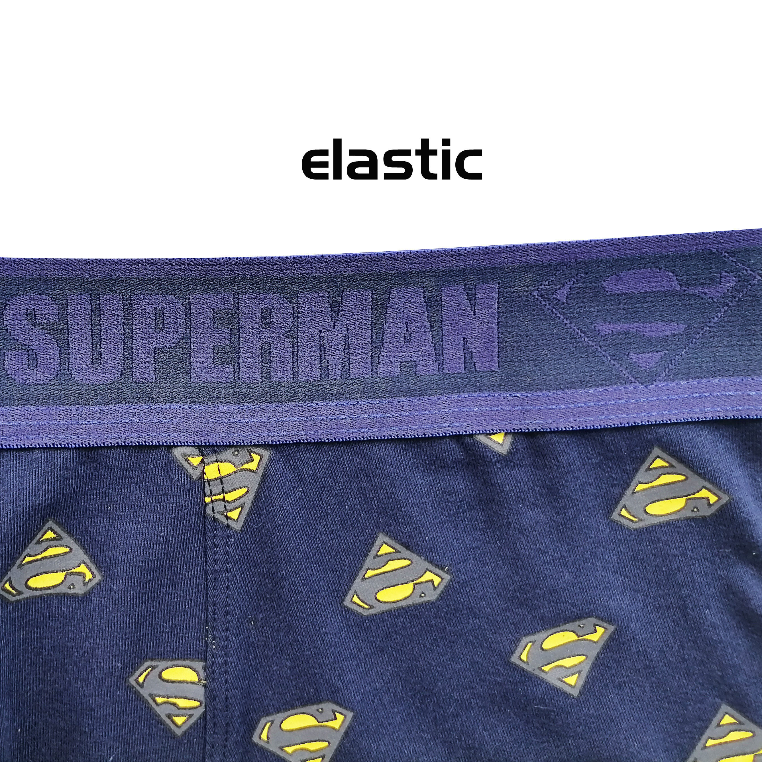 jacquard logo all over print comfort cotton spandex fashion men underwear boxers shorts