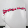OEM customized print sexy lace elastic fashion girls' lingerie thongs
