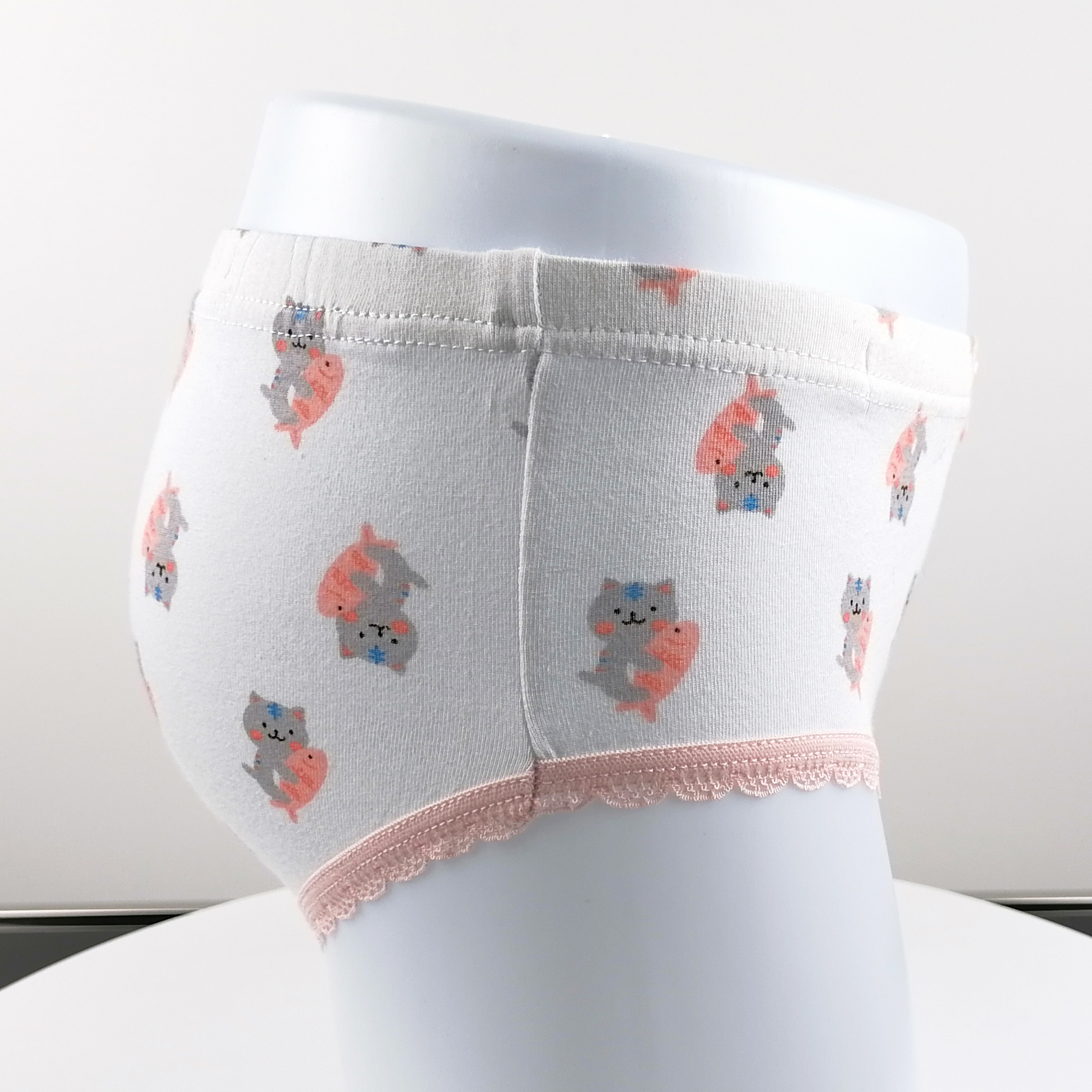 lovely girls underwear briefs customize all over print pure cotton faric breathable 