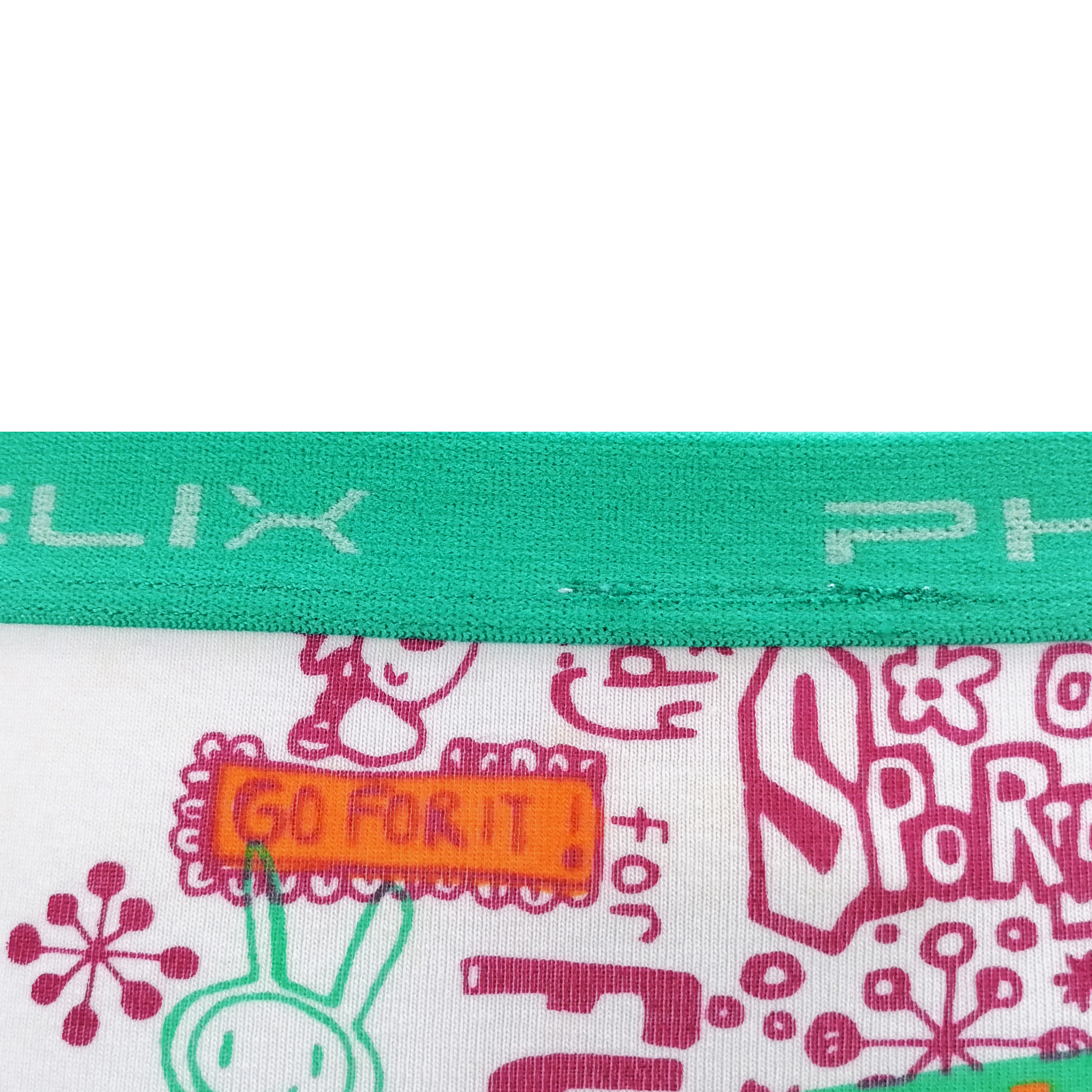 OEM ODM wholesale customize all over print cotton elastane girls underwear briefs