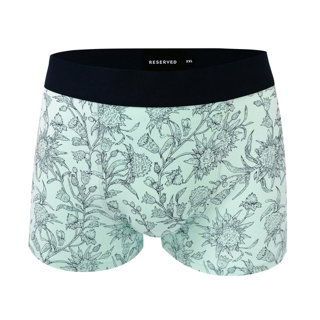 all over print breathable cotton elastane European market men boxer short