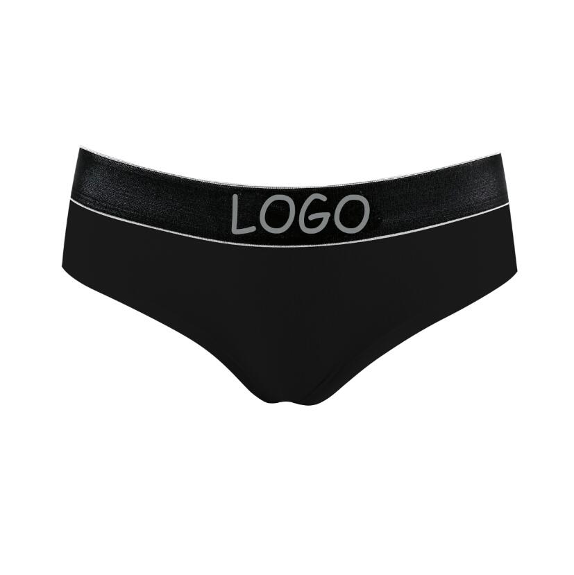 customized logo siliver logo women bikini uinderwear soft cotton underwear