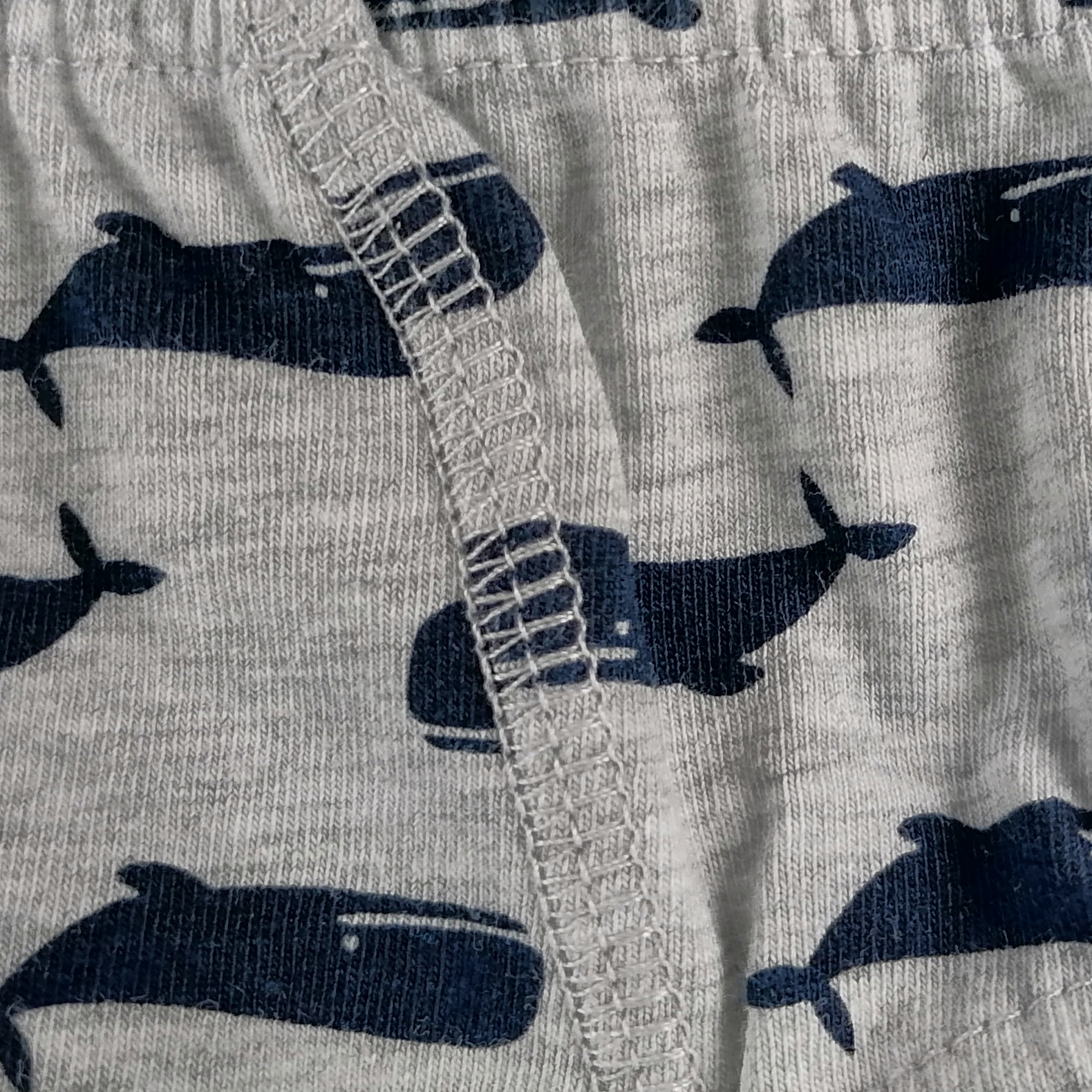 all over print grey cotton fabric customize private logo kids briefs