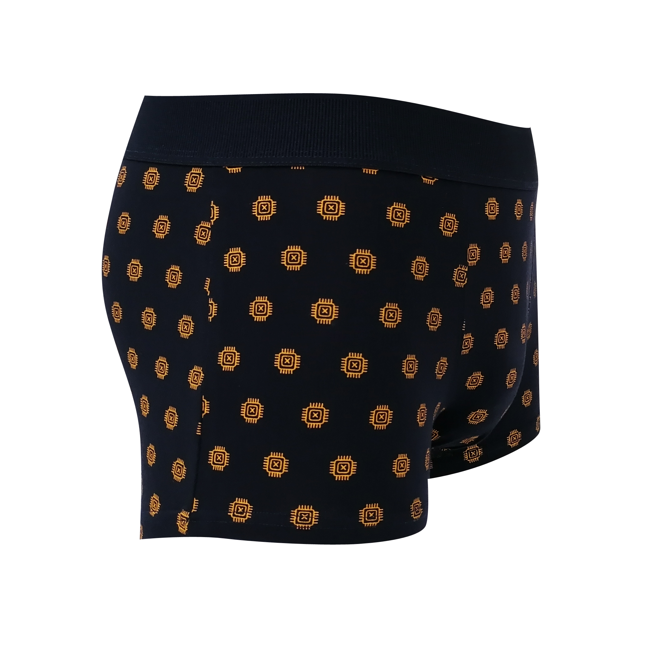 CK 2007 OEM 2 PACK cotton spandex men boxers wide waistband elastic short length