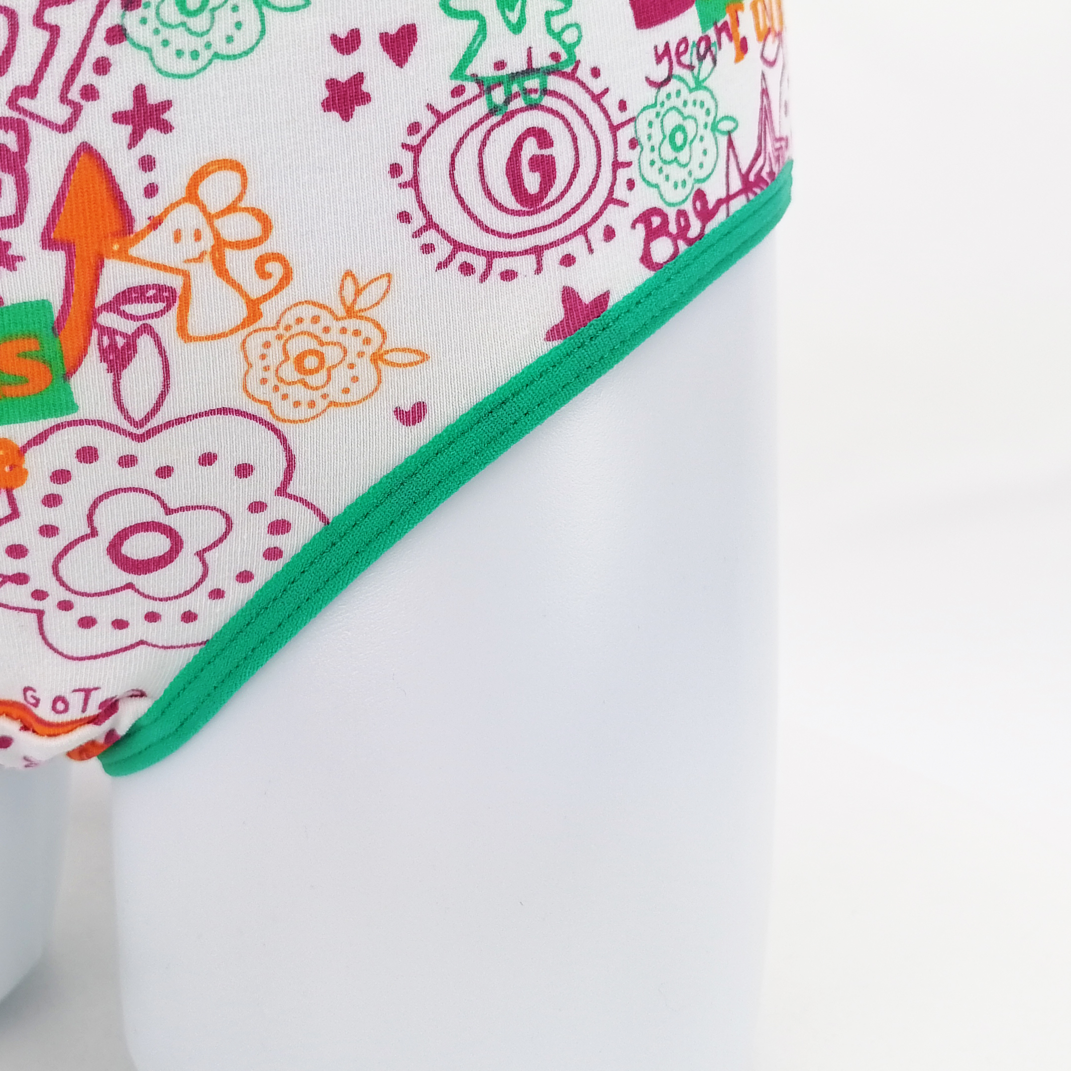 OEM ODM wholesale customize all over print cotton elastane girls underwear briefs