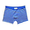teen boys boxers underwear customize strip print cotton elastane 