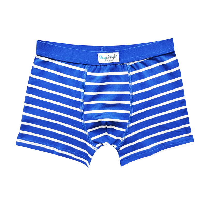 teen boys boxers underwear customize strip print cotton elastane 