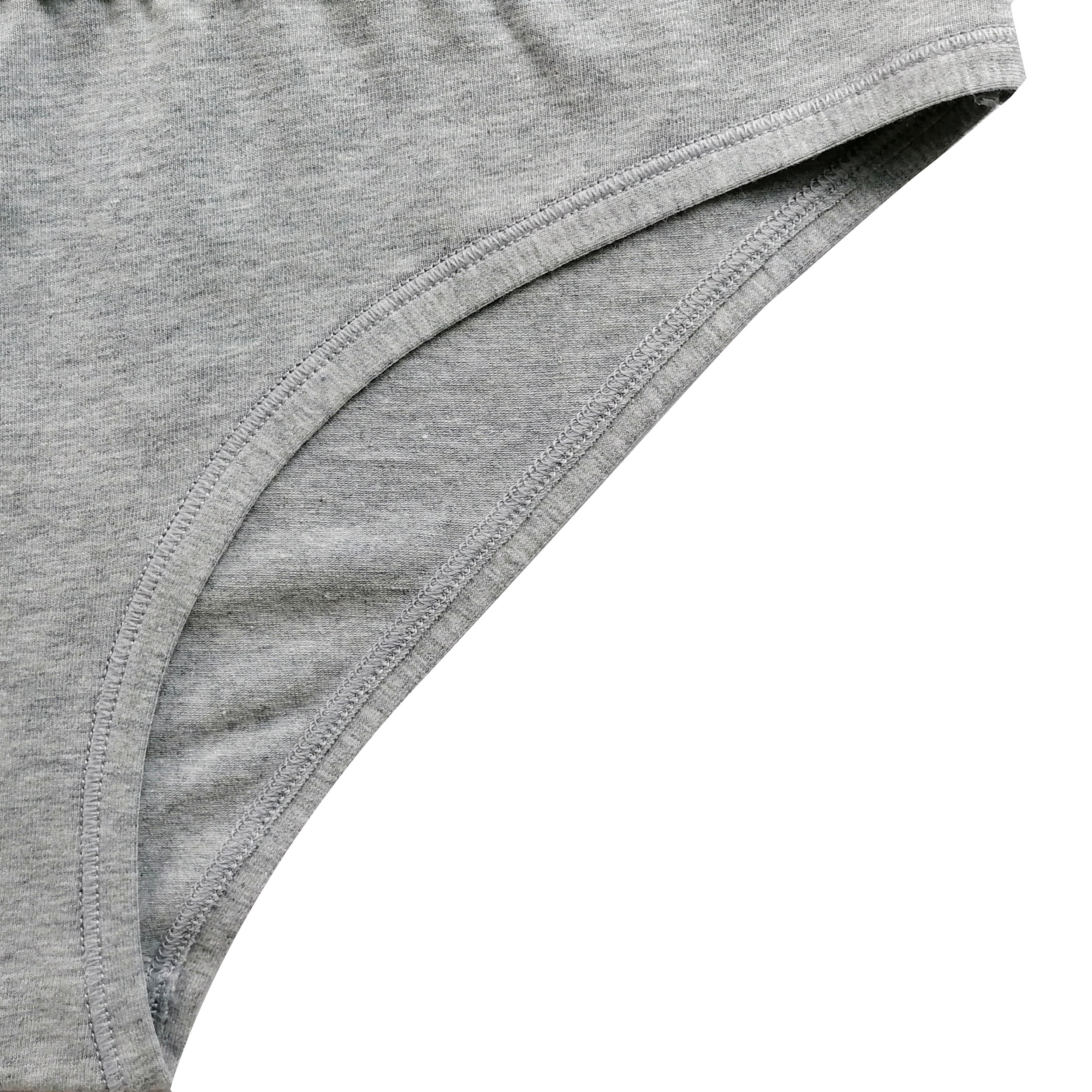 customize private logo breathable cotton spandex women underwear 