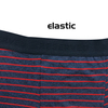 strip print breathable cotton elastane customize logo men boxers shorts