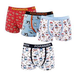 Knitt Customize All Over Print Comfort Cotton Spandex Men Underwear