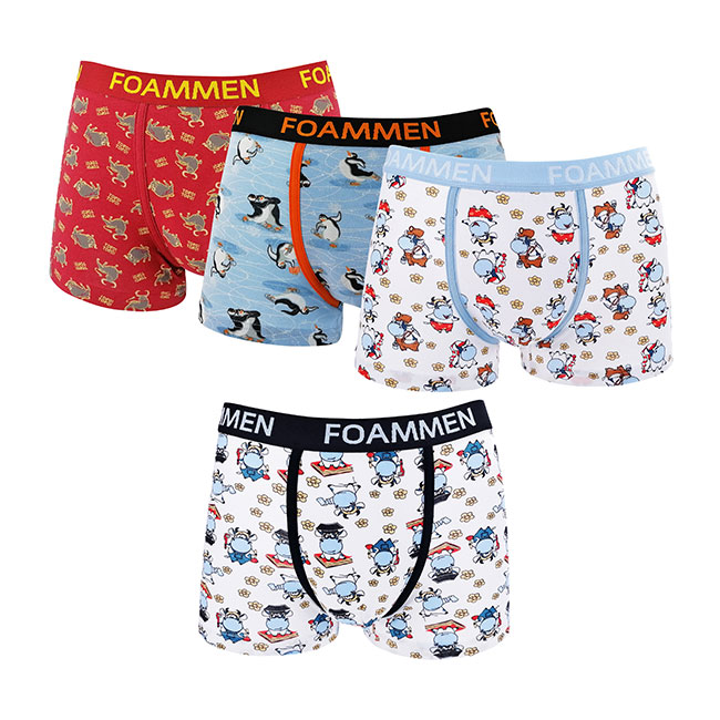 Knitt Customize All Over Print Comfort Cotton Spandex Men Underwear
