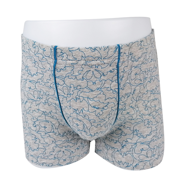 customize all over print breathable cotton spandex boys boxers underwear