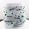 customize all over print cotton spandex baby boys briefs underpants