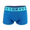 jacquard logo wide elastic fashion palin color men boxer shorts trunk