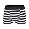 yarn dye strip print soft knitt cotton spandex men uderwear boxers shorts