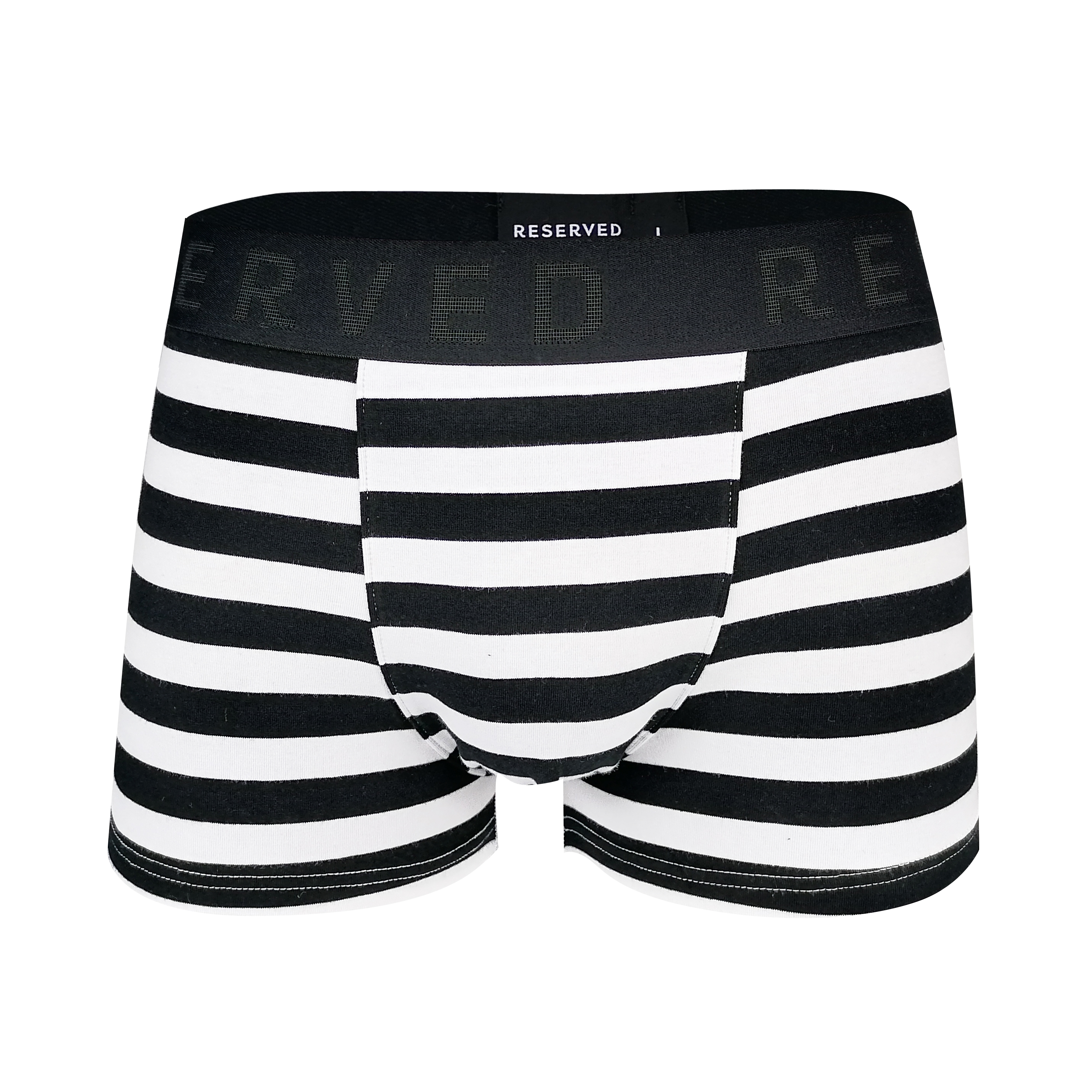 yarn dye strip print soft knitt cotton spandex men uderwear boxers shorts